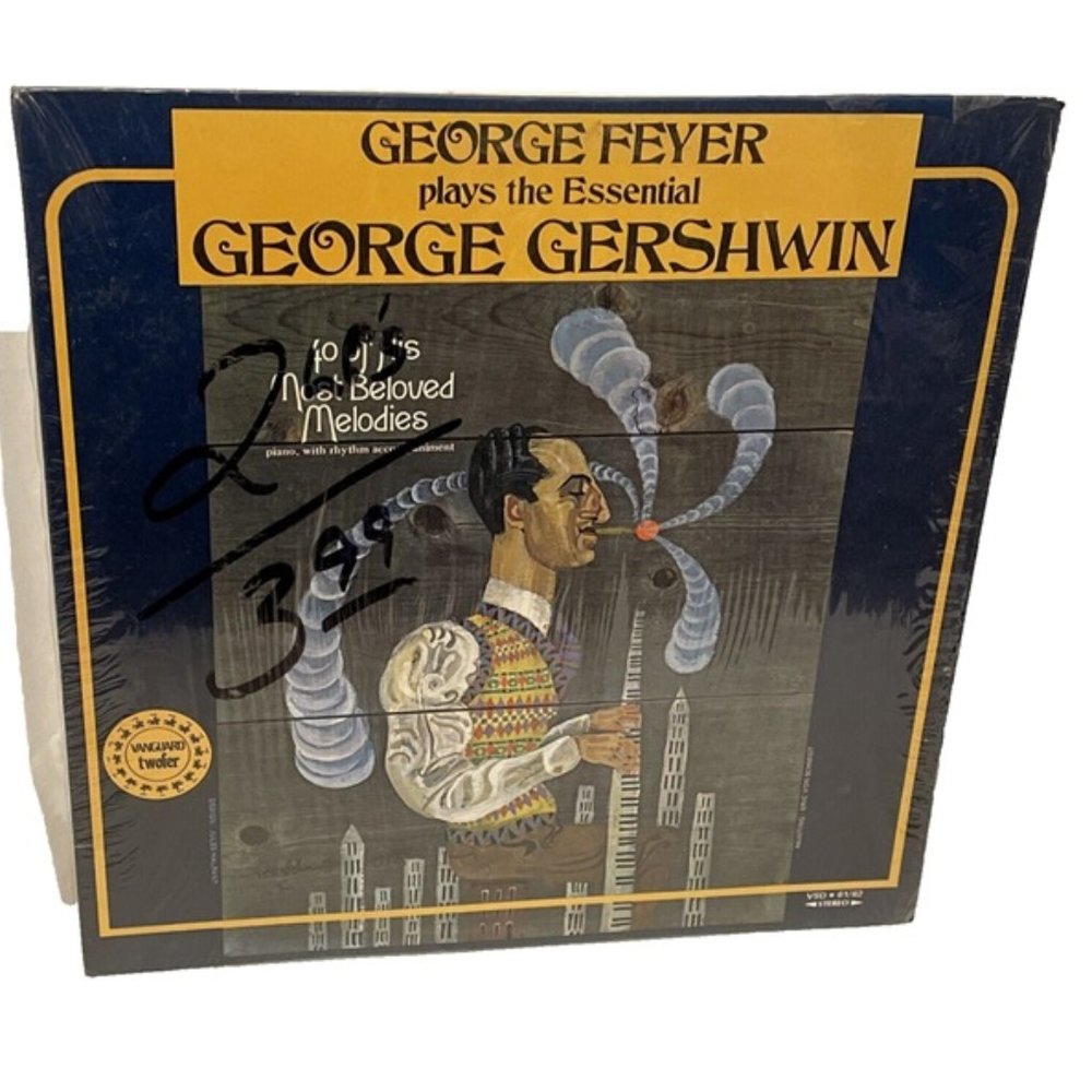 George Feyer Plays The Essential George Gershwin (Vinyl, 1974, 2x LP) Vanguard